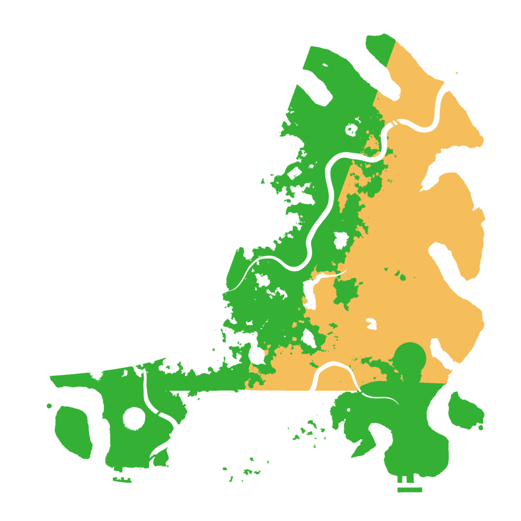 Biome Rust Map: Procedural Map, Size: 4250, Seed: 2387547