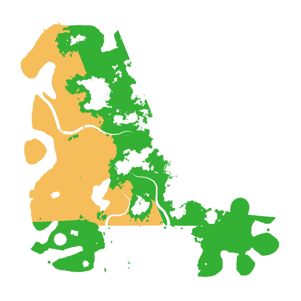 Biome Rust Map: Procedural Map, Size: 4250, Seed: 1988032922