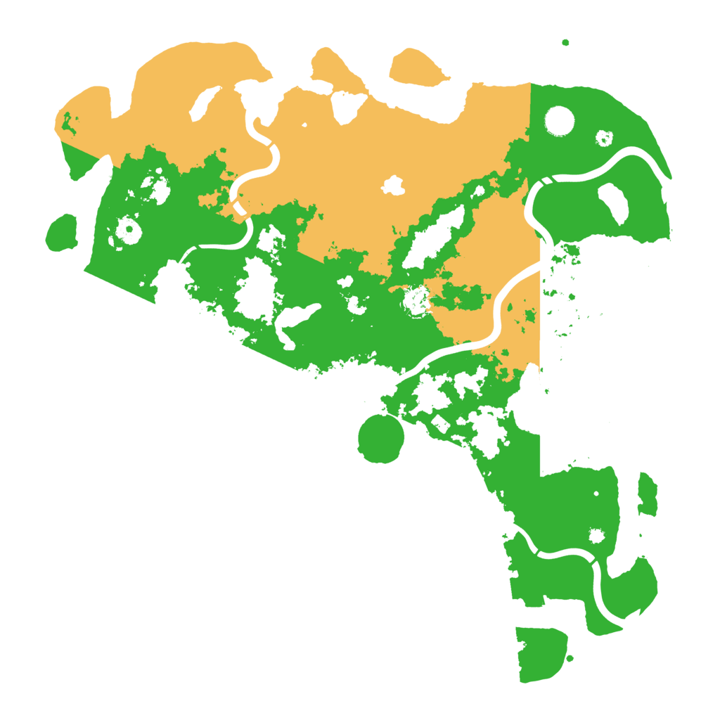Biome Rust Map: Procedural Map, Size: 4250, Seed: 879575843