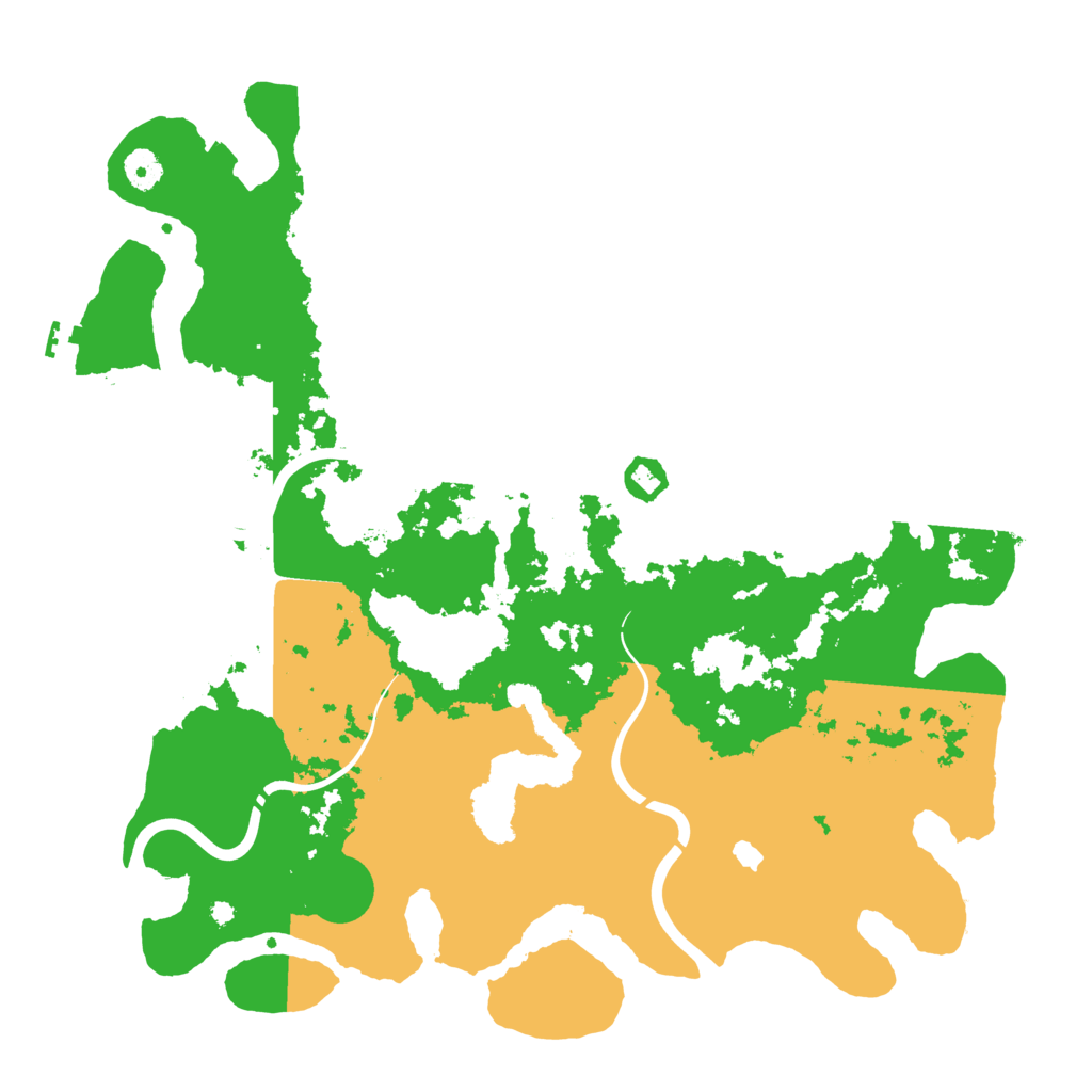 Biome Rust Map: Procedural Map, Size: 4250, Seed: 1202869798