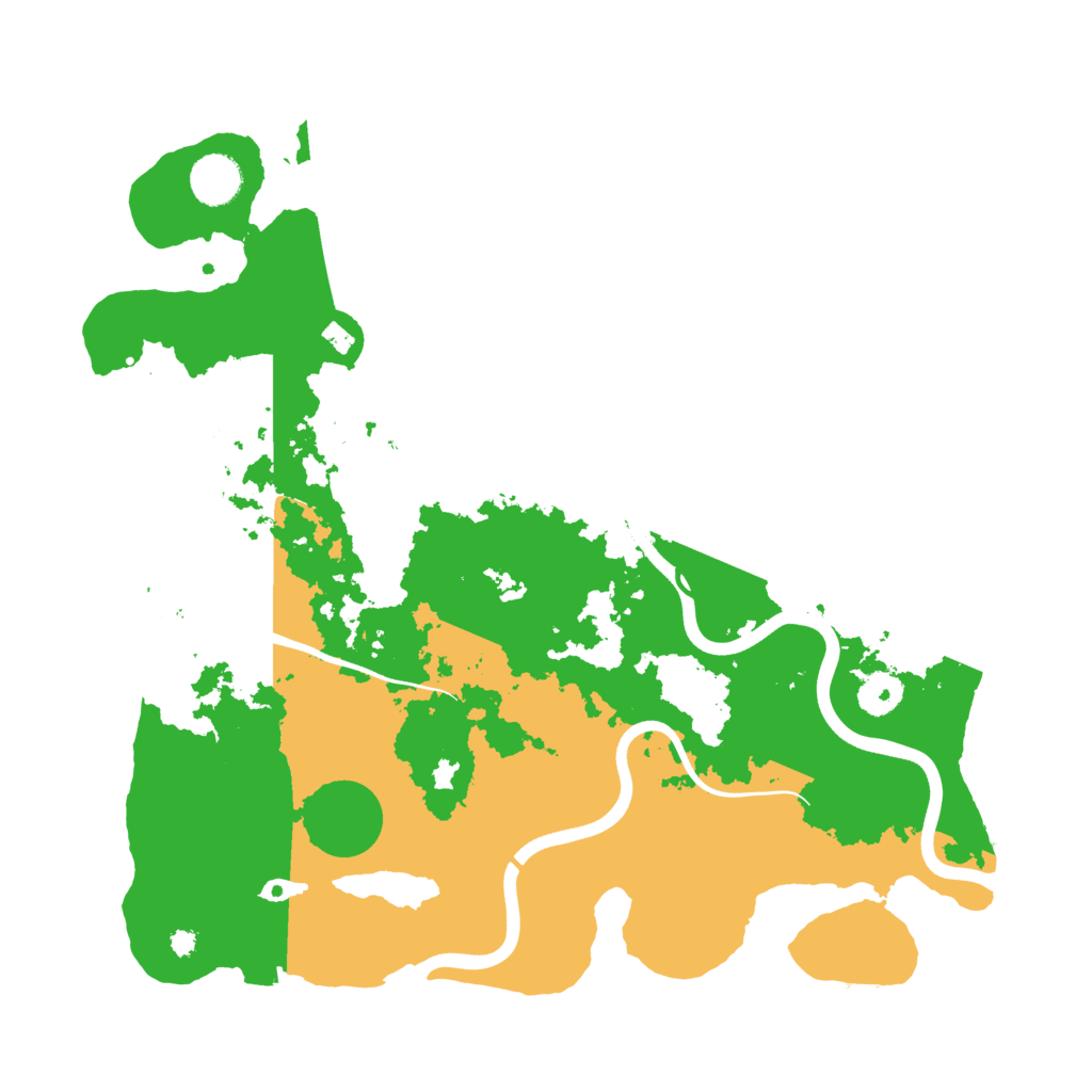 Biome Rust Map: Procedural Map, Size: 3750, Seed: 1050472666