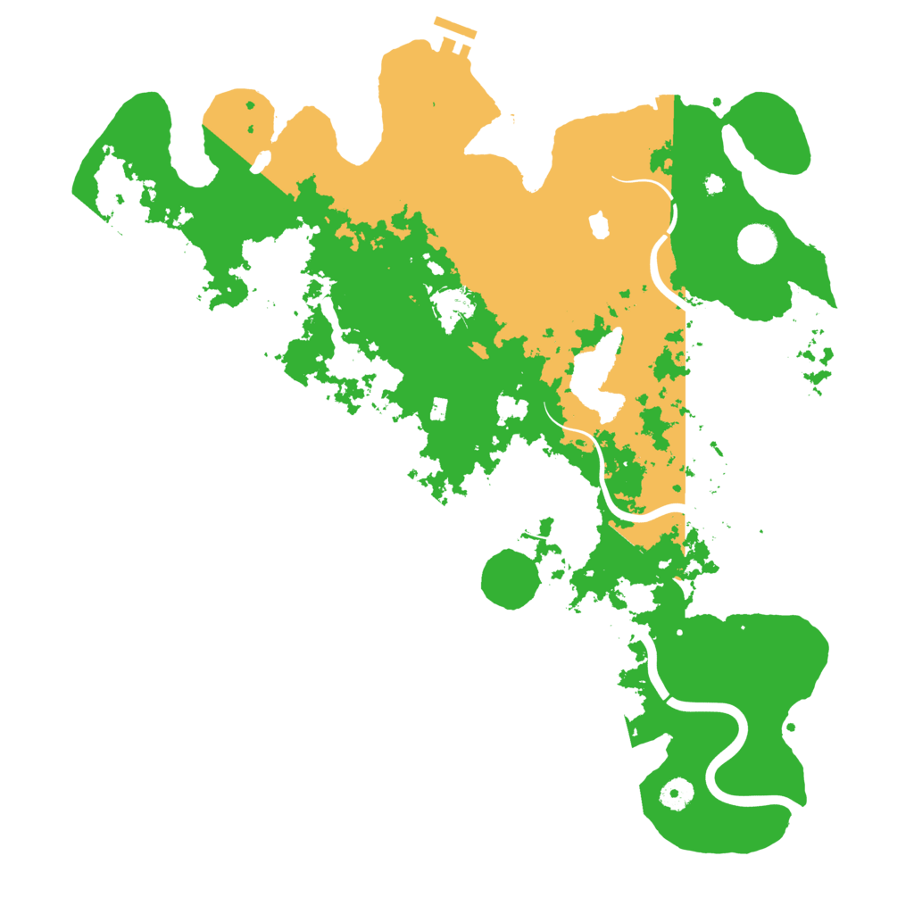 Biome Rust Map: Procedural Map, Size: 4250, Seed: 475208334