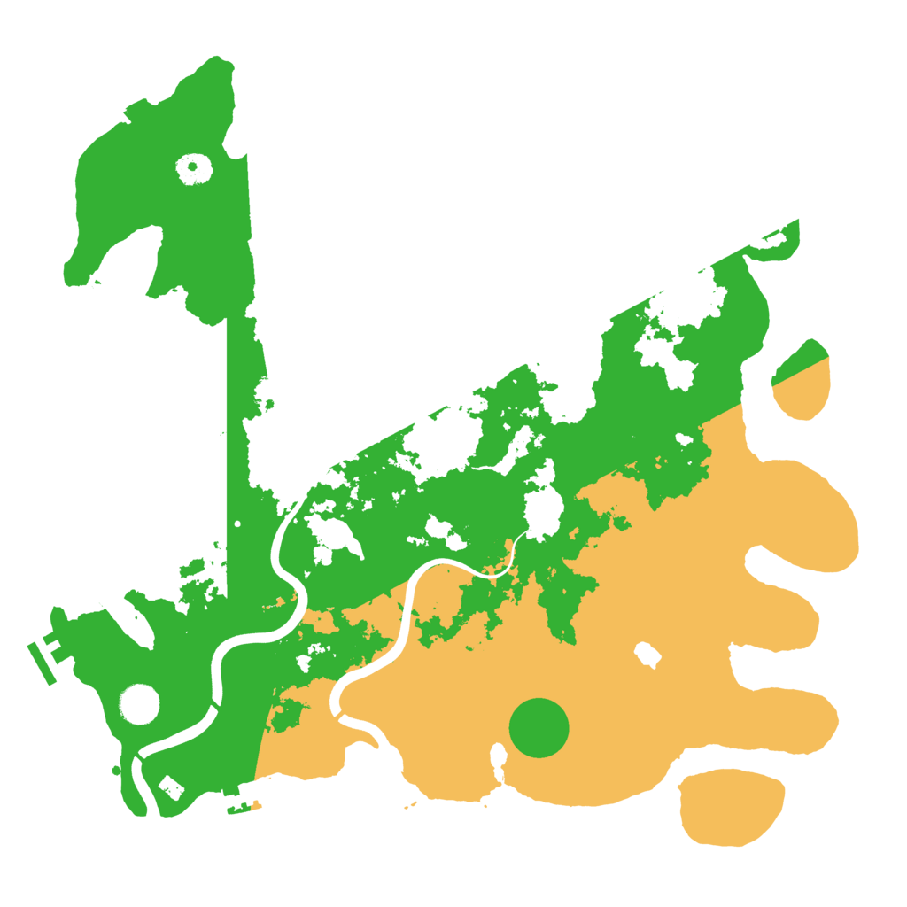 Biome Rust Map: Procedural Map, Size: 4000, Seed: 1646791226