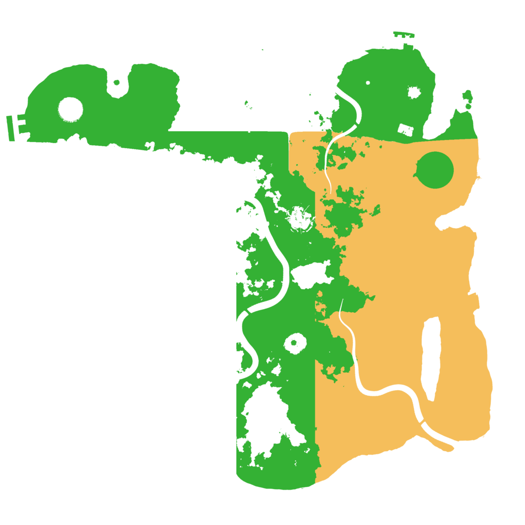 Biome Rust Map: Procedural Map, Size: 3750, Seed: 1781801390