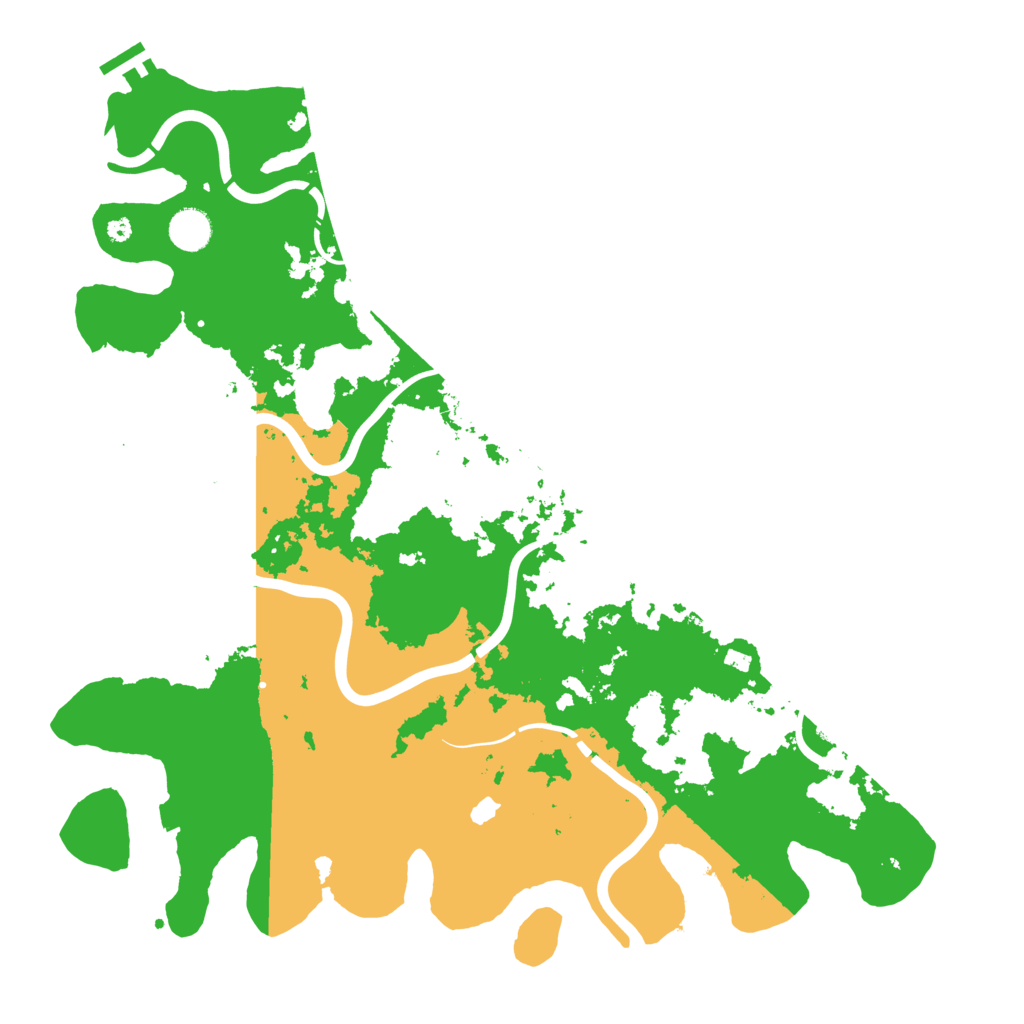 Biome Rust Map: Procedural Map, Size: 4250, Seed: 369466081