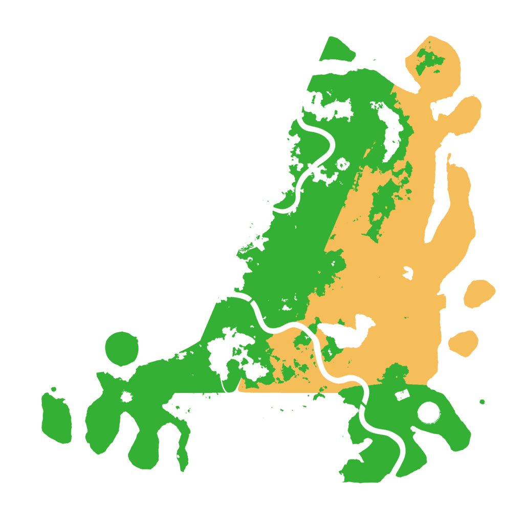 Biome Rust Map: Procedural Map, Size: 4200, Seed: 85943
