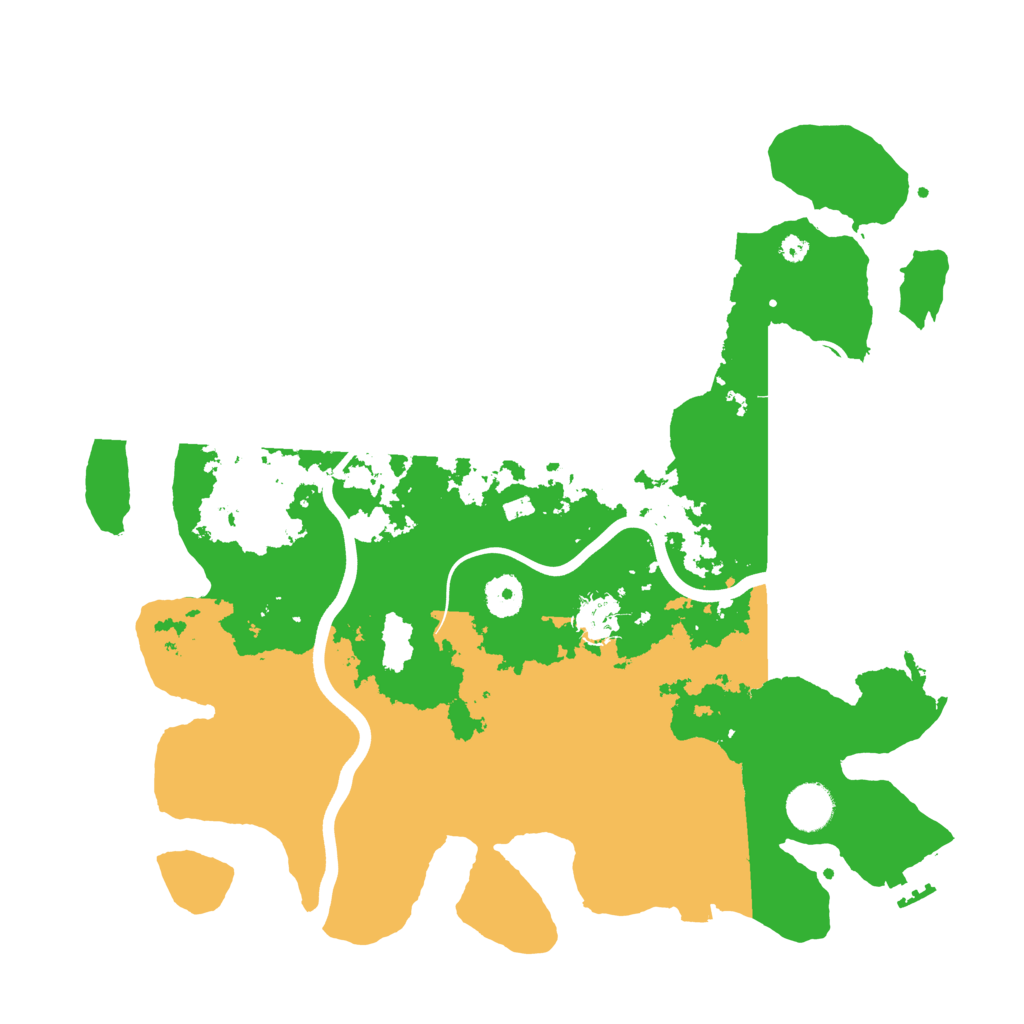 Biome Rust Map: Procedural Map, Size: 3820, Seed: 987314409