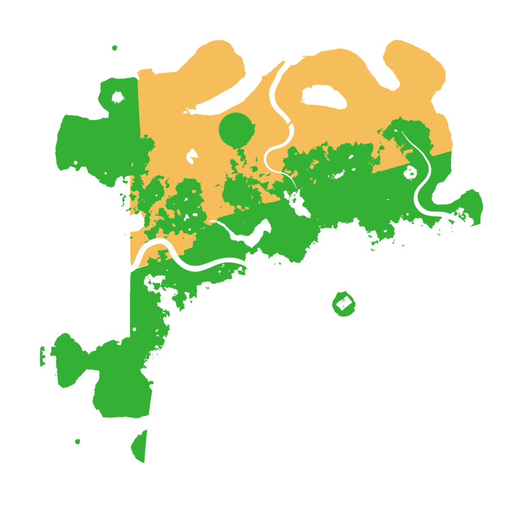 Biome Rust Map: Procedural Map, Size: 4000, Seed: 492244029