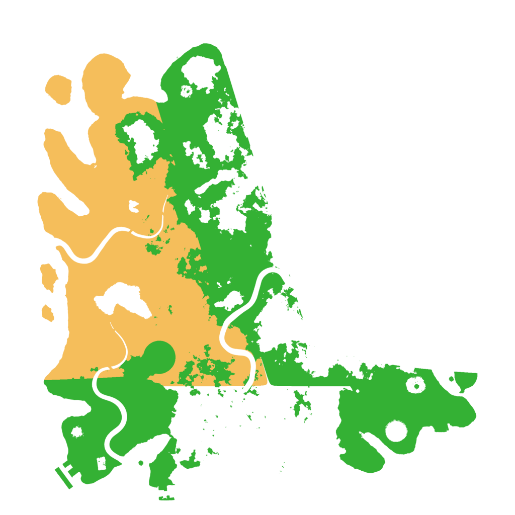 Biome Rust Map: Procedural Map, Size: 4250, Seed: 46937