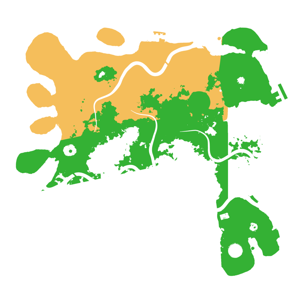 Biome Rust Map: Procedural Map, Size: 3750, Seed: 2146612725