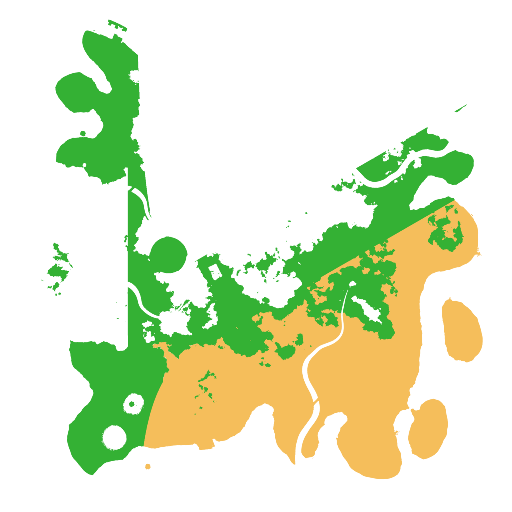 Biome Rust Map: Procedural Map, Size: 3750, Seed: 493630162