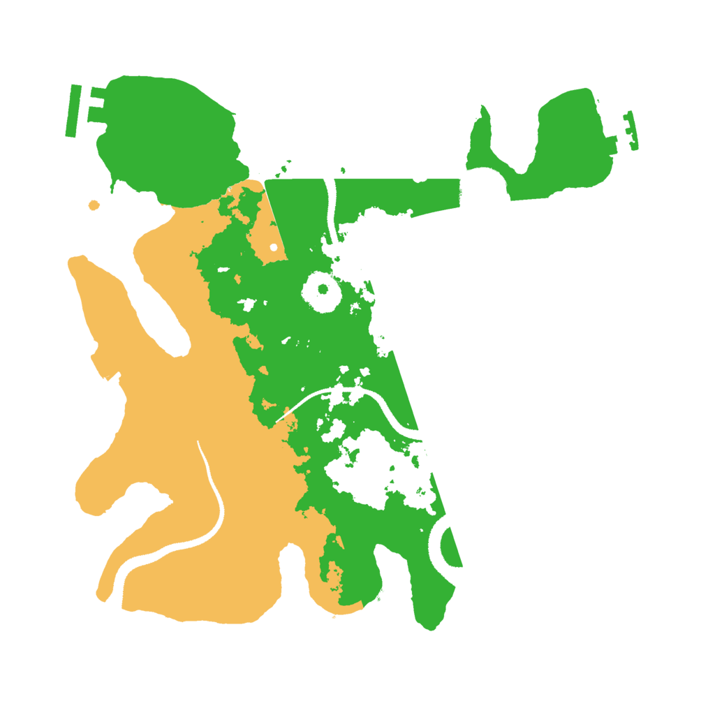 Biome Rust Map: Procedural Map, Size: 2750, Seed: 239584310