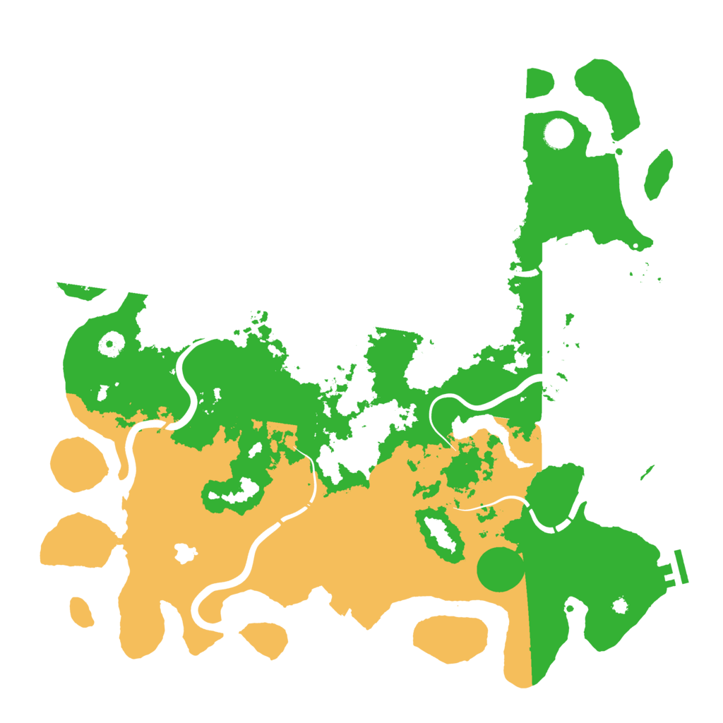 Biome Rust Map: Procedural Map, Size: 4250, Seed: 43747317
