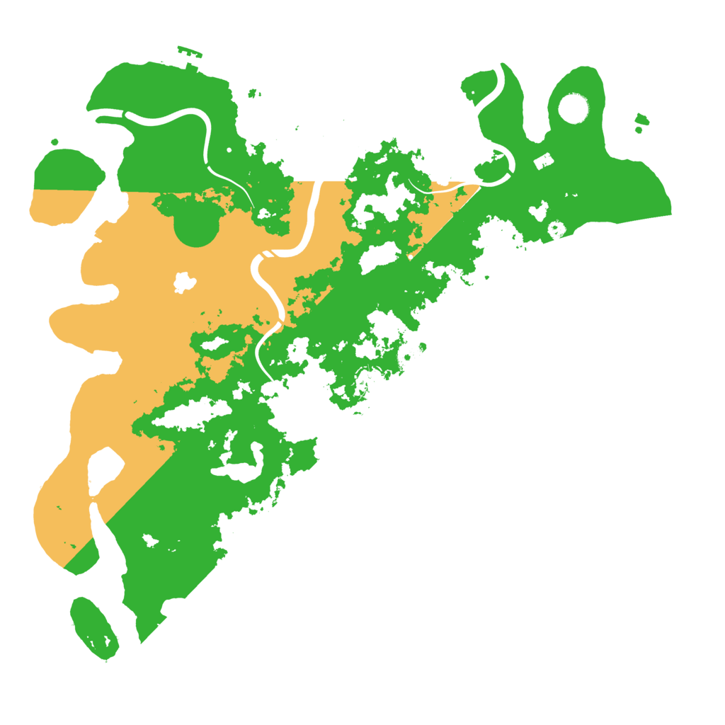 Biome Rust Map: Procedural Map, Size: 4250, Seed: 35103