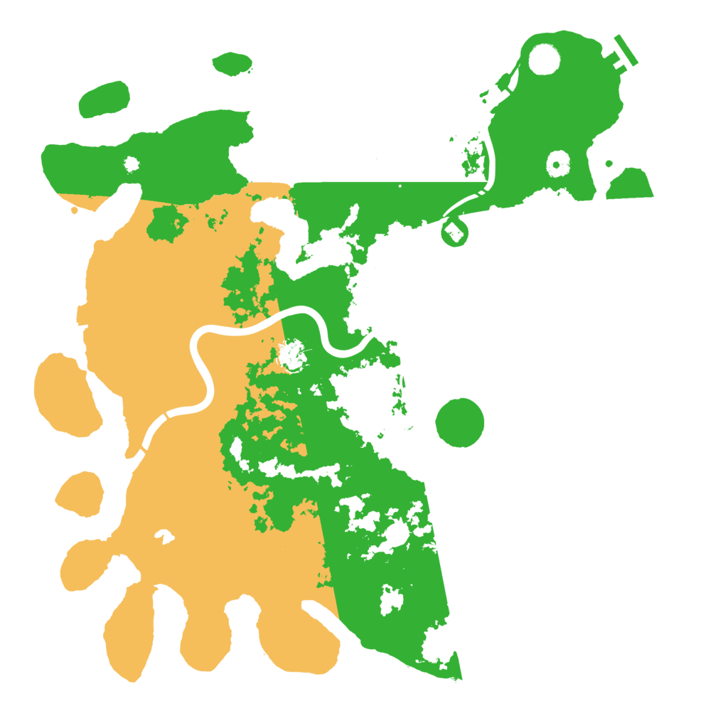 Biome Rust Map: Procedural Map, Size: 4250, Seed: 265729455