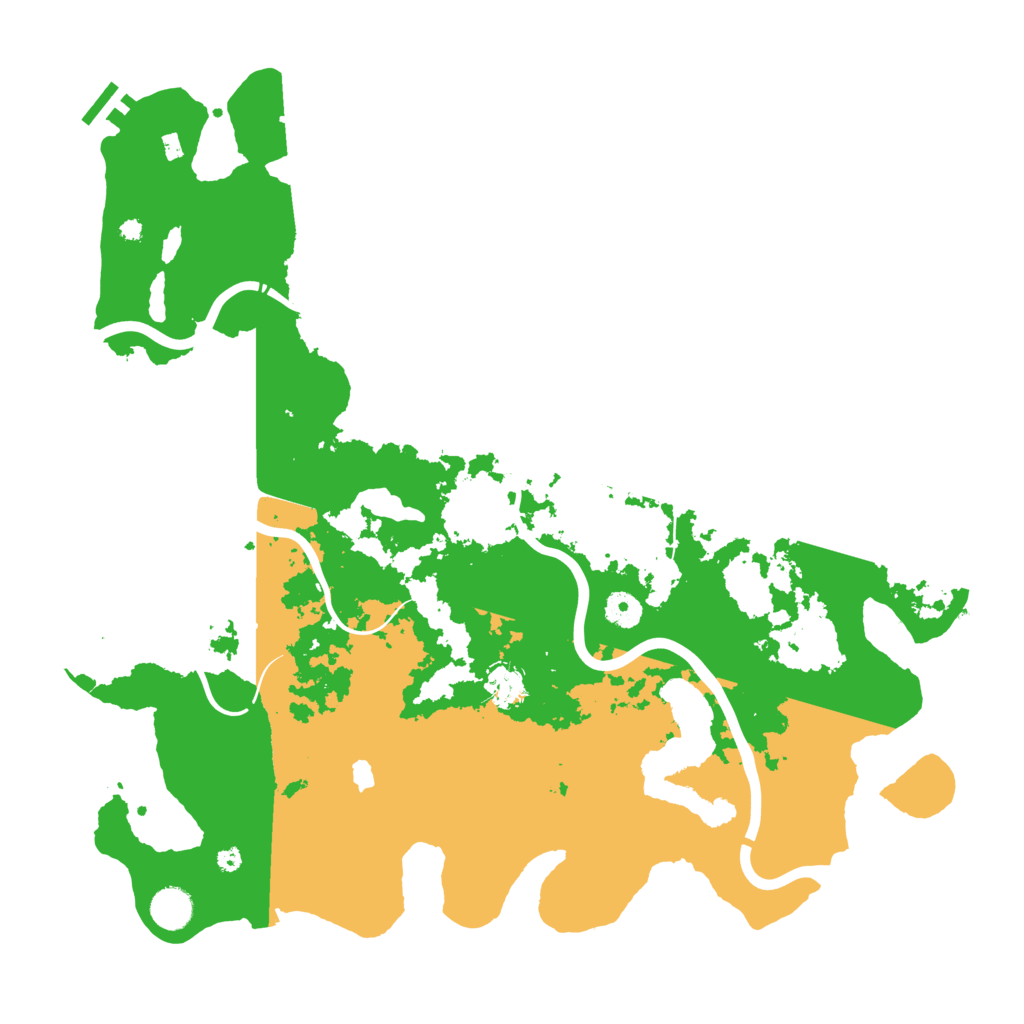 Biome Rust Map: Procedural Map, Size: 4250, Seed: 78540499