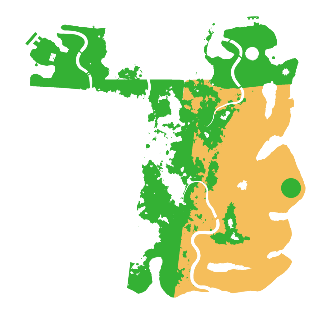 Biome Rust Map: Procedural Map, Size: 4250, Seed: 6980841