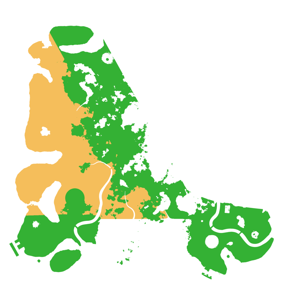 Biome Rust Map: Procedural Map, Size: 4000, Seed: 1977863132