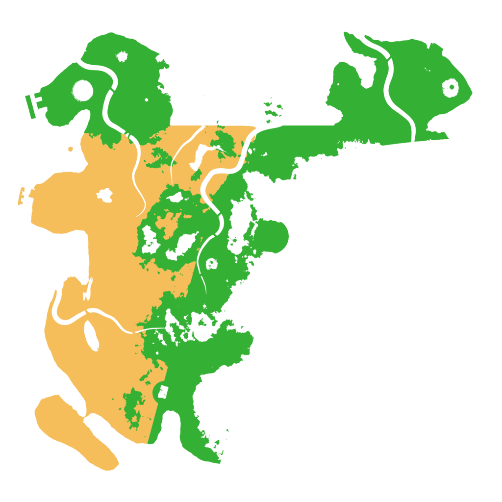 Biome Rust Map: Procedural Map, Size: 4250, Seed: 1378405177