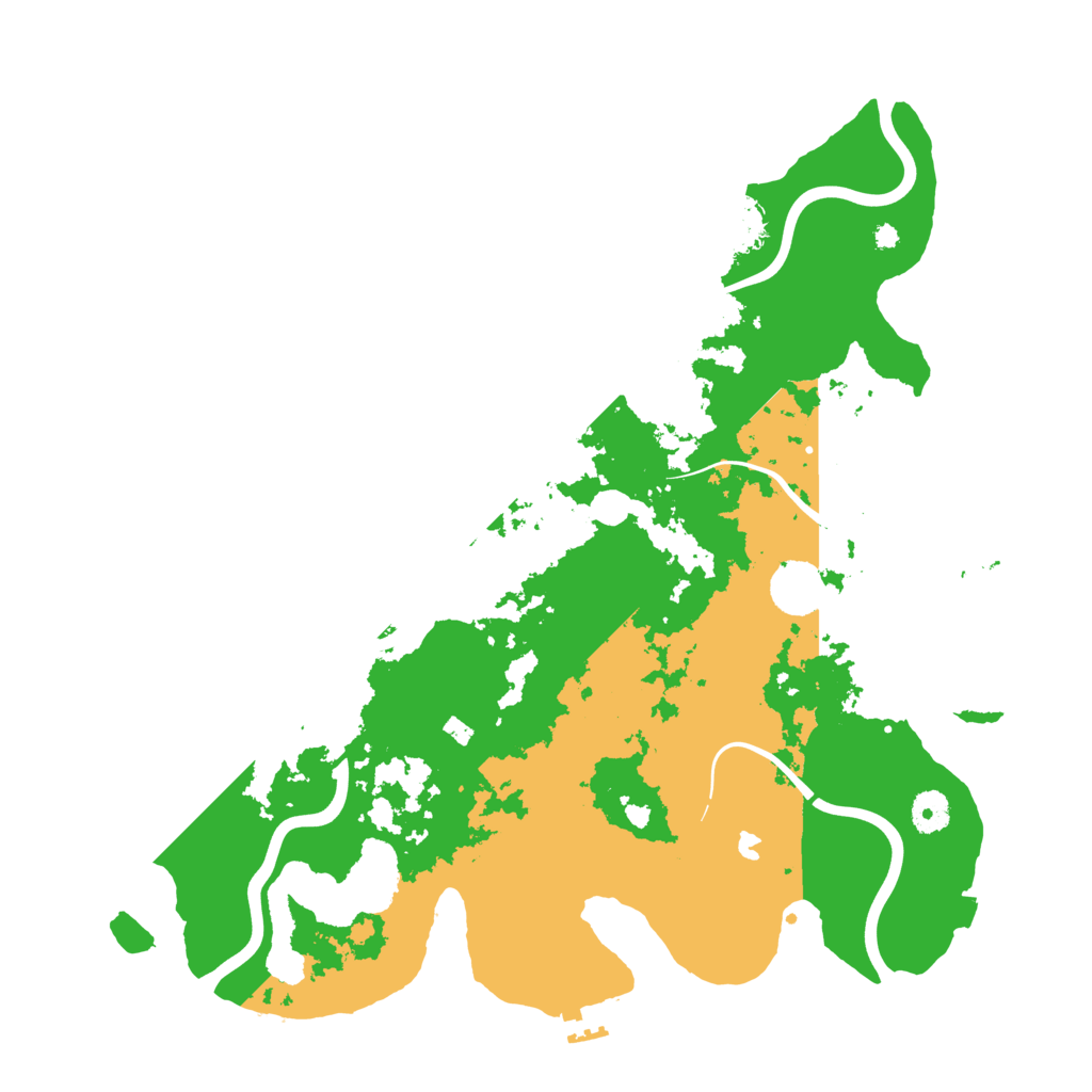 Biome Rust Map: Procedural Map, Size: 4050, Seed: 1559792176