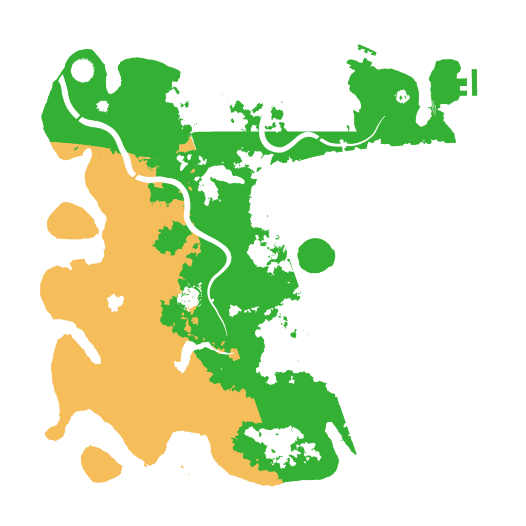 Biome Rust Map: Procedural Map, Size: 4000, Seed: 517904