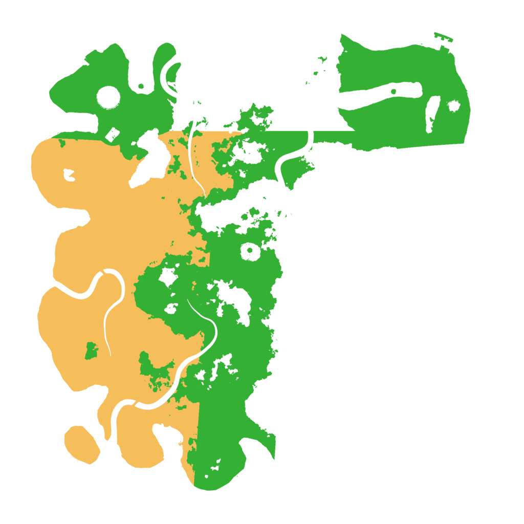 Biome Rust Map: Procedural Map, Size: 4000, Seed: 1911995510