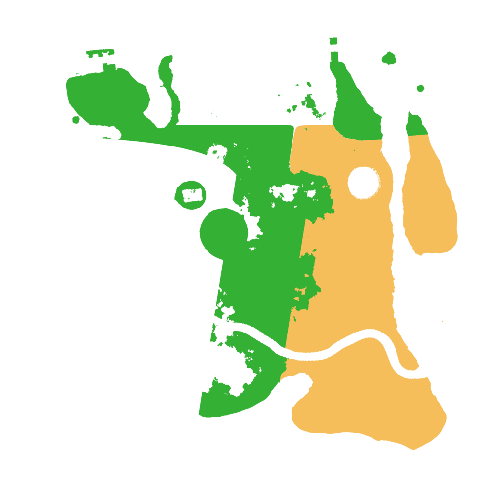 Biome Rust Map: Procedural Map, Size: 2750, Seed: 22606