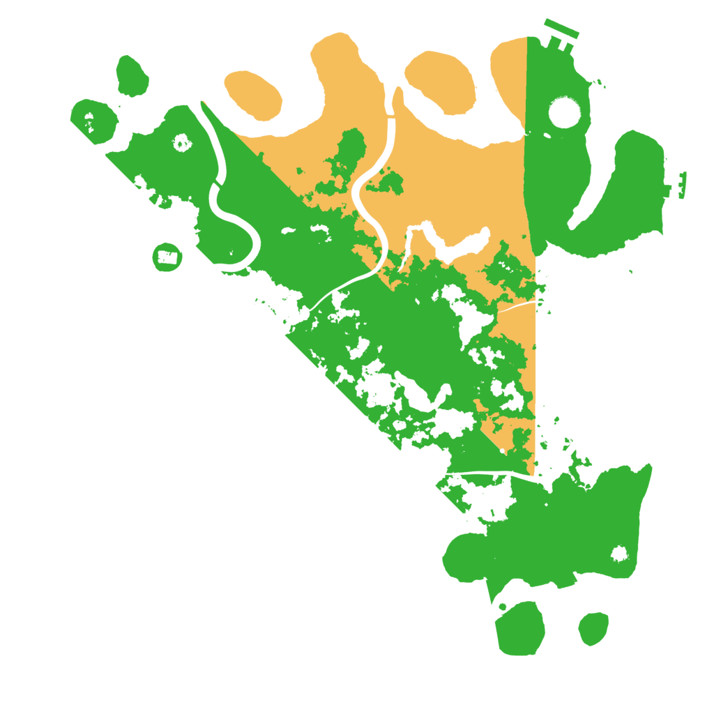 Biome Rust Map: Procedural Map, Size: 4000, Seed: 813445460