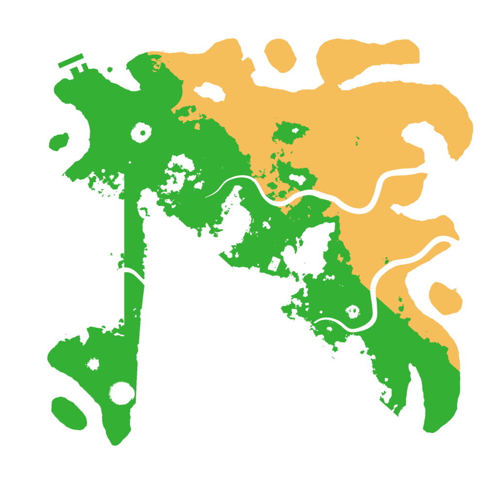 Biome Rust Map: Procedural Map, Size: 3800, Seed: 1529564701