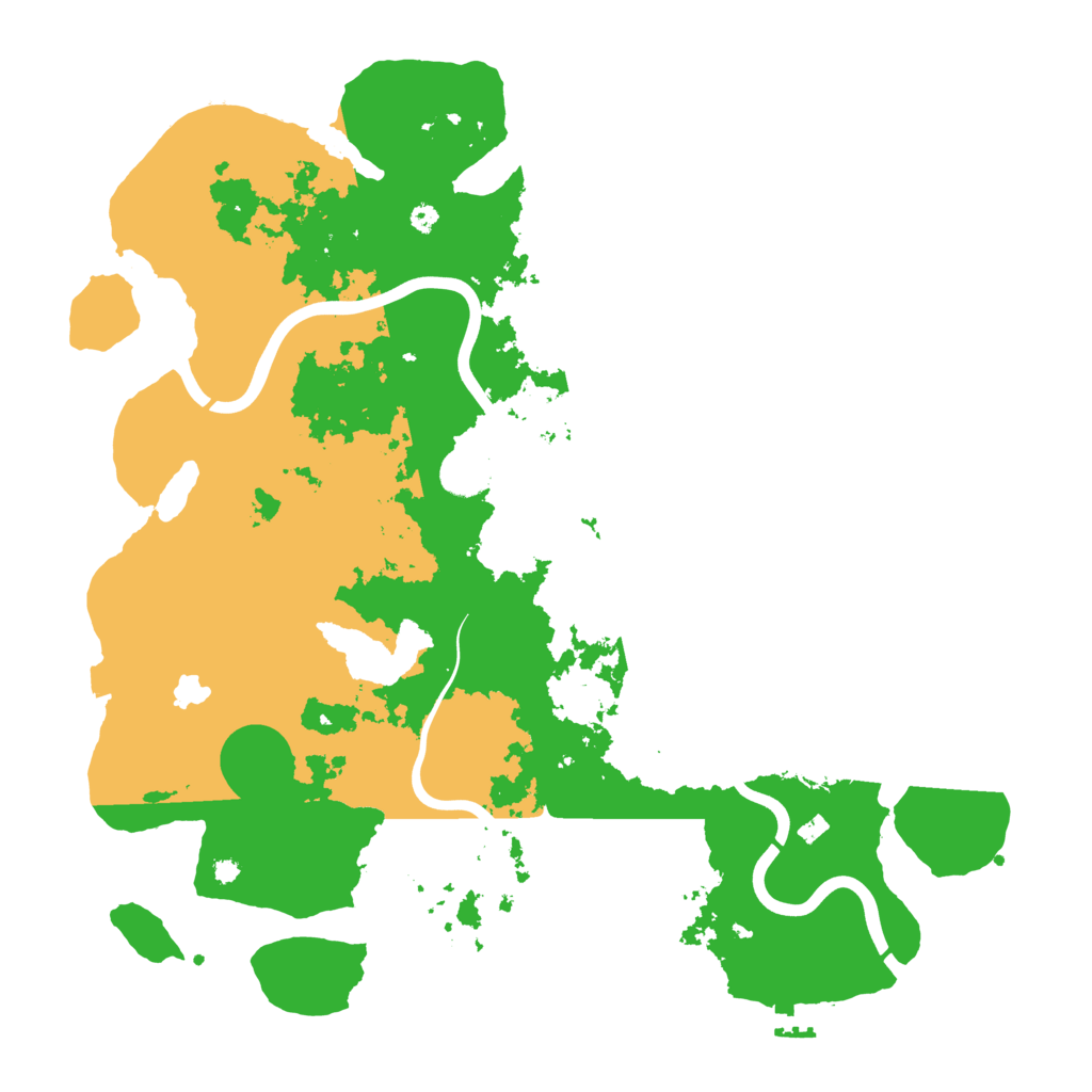Biome Rust Map: Procedural Map, Size: 4000, Seed: 1778803312