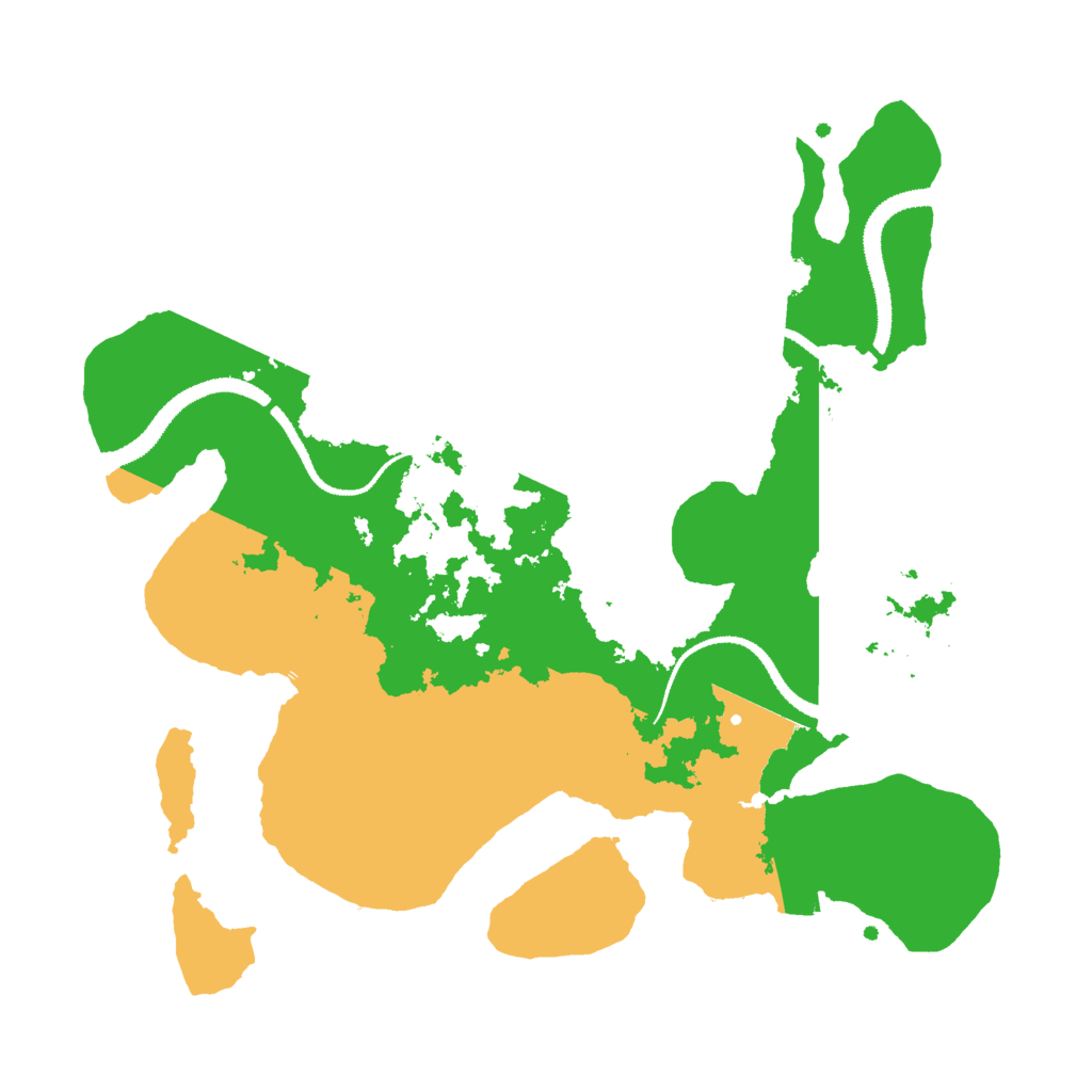 Biome Rust Map: Procedural Map, Size: 3000, Seed: 1627430576
