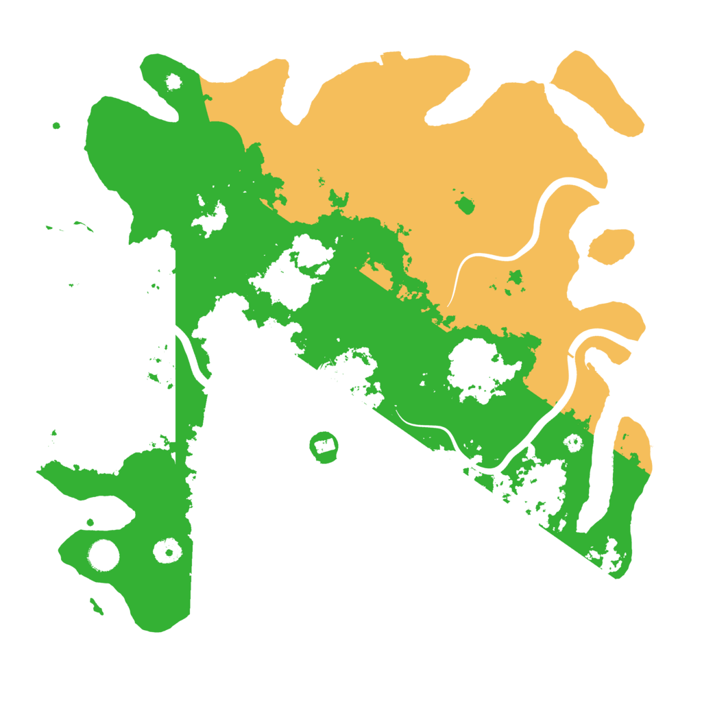 Biome Rust Map: Procedural Map, Size: 3977, Seed: 1945478117