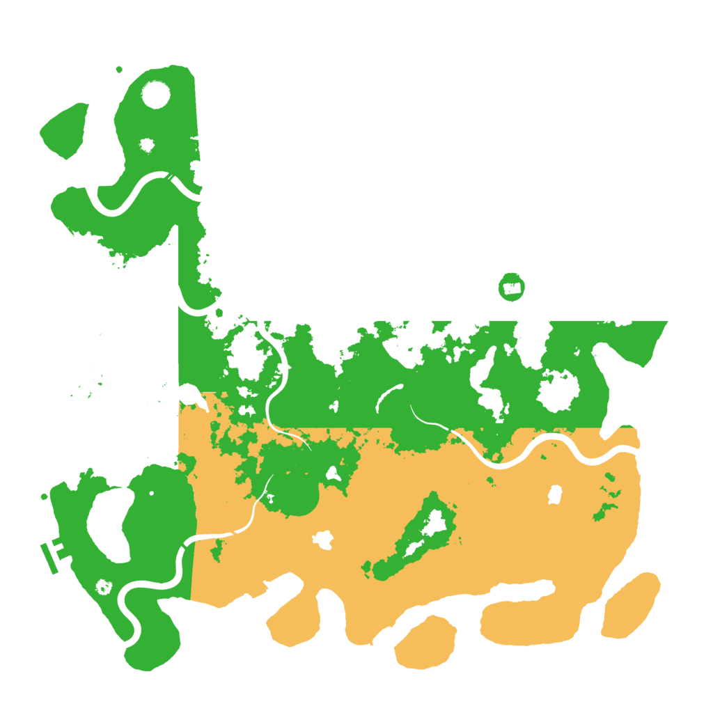Biome Rust Map: Procedural Map, Size: 4500, Seed: 1485276324
