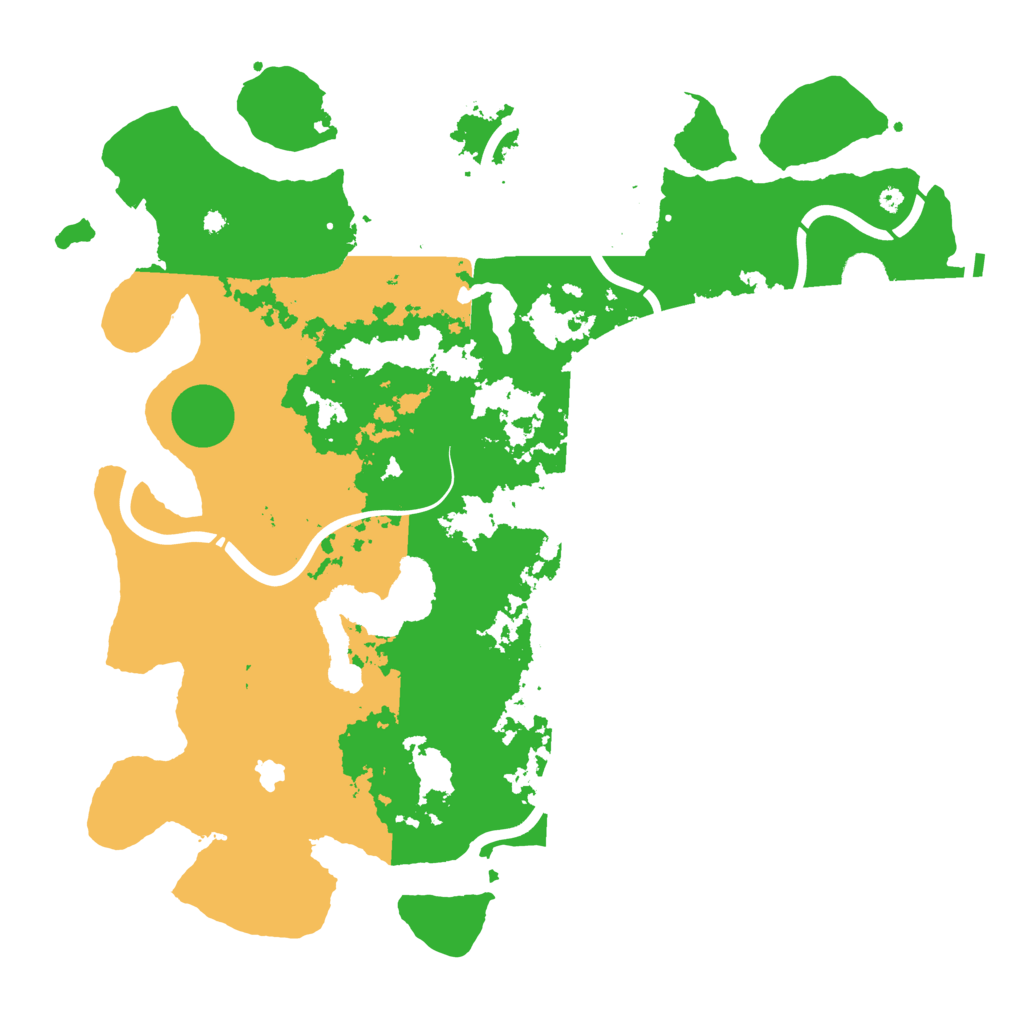Biome Rust Map: Procedural Map, Size: 4300, Seed: 1608254114