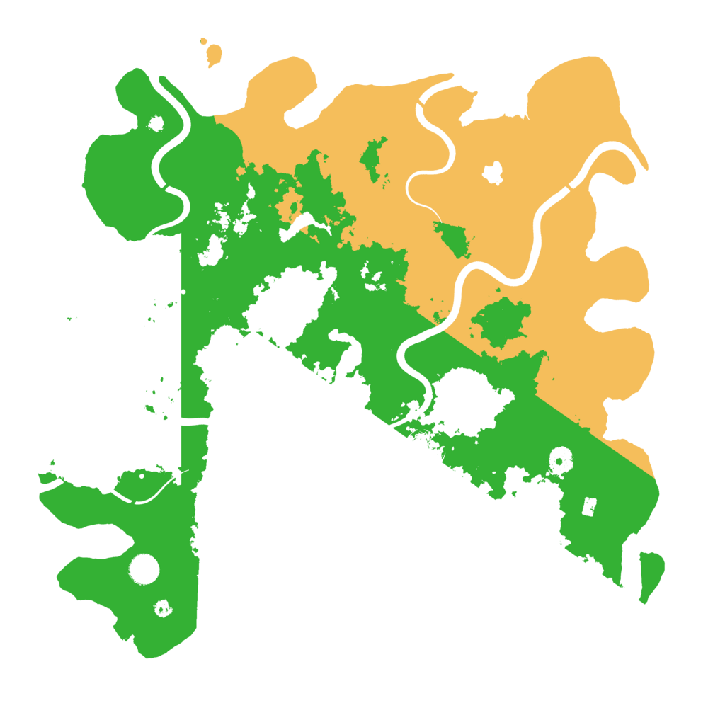 Biome Rust Map: Procedural Map, Size: 4214, Seed: 1945478117