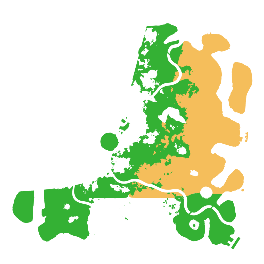 Biome Rust Map: Procedural Map, Size: 4000, Seed: 1223969759