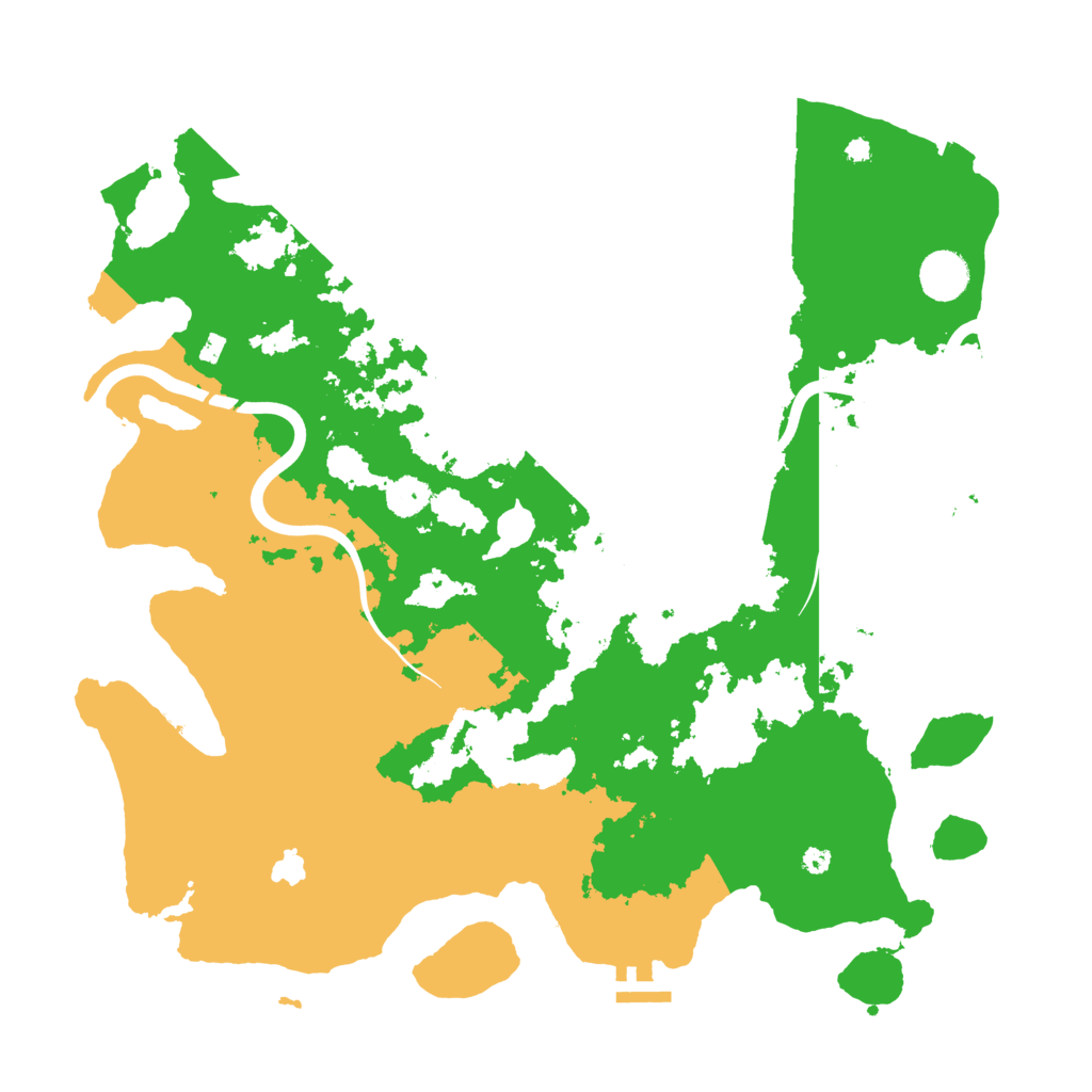 Biome Rust Map: Procedural Map, Size: 4000, Seed: 13936