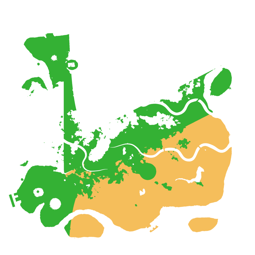 Biome Rust Map: Procedural Map, Size: 4000, Seed: 1787055988