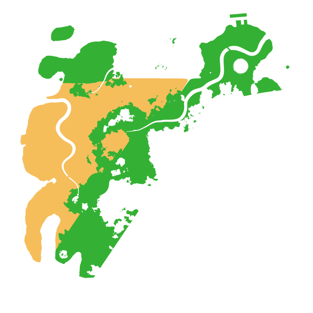 Biome Rust Map: Procedural Map, Size: 3750, Seed: 2060318208