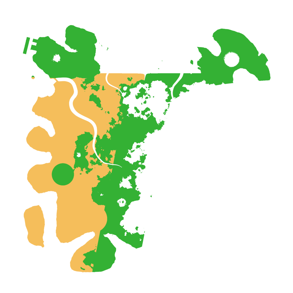 Biome Rust Map: Procedural Map, Size: 3500, Seed: 1904919766