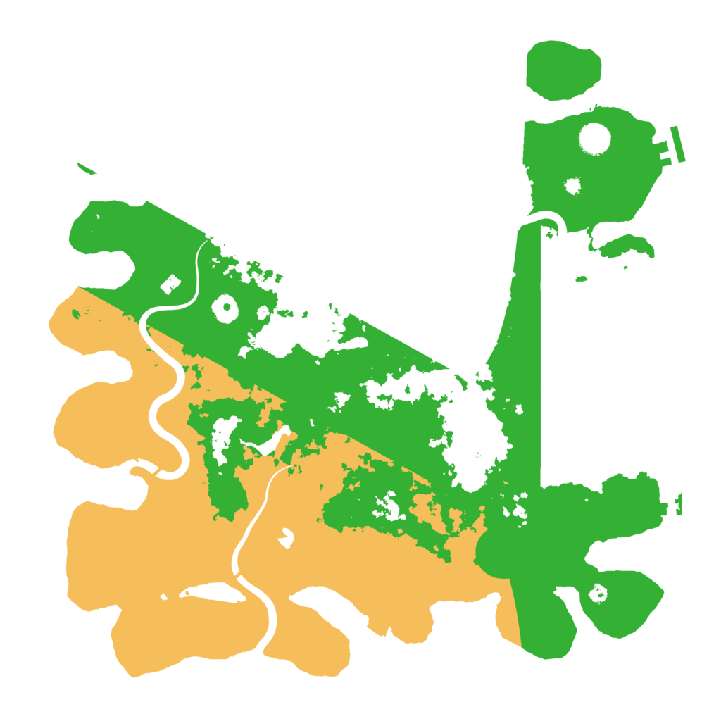 Biome Rust Map: Procedural Map, Size: 4000, Seed: 2469946