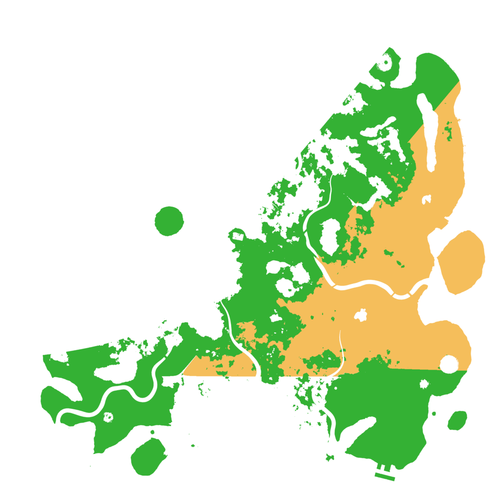 Biome Rust Map: Procedural Map, Size: 5000, Seed: 265561435