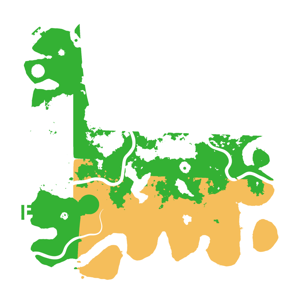 Biome Rust Map: Procedural Map, Size: 4000, Seed: 272500