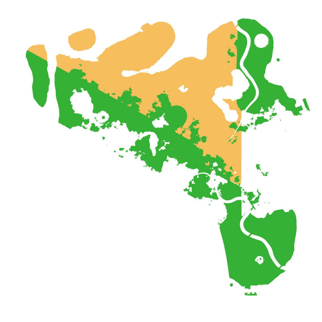 Biome Rust Map: Procedural Map, Size: 4000, Seed: 1119593341