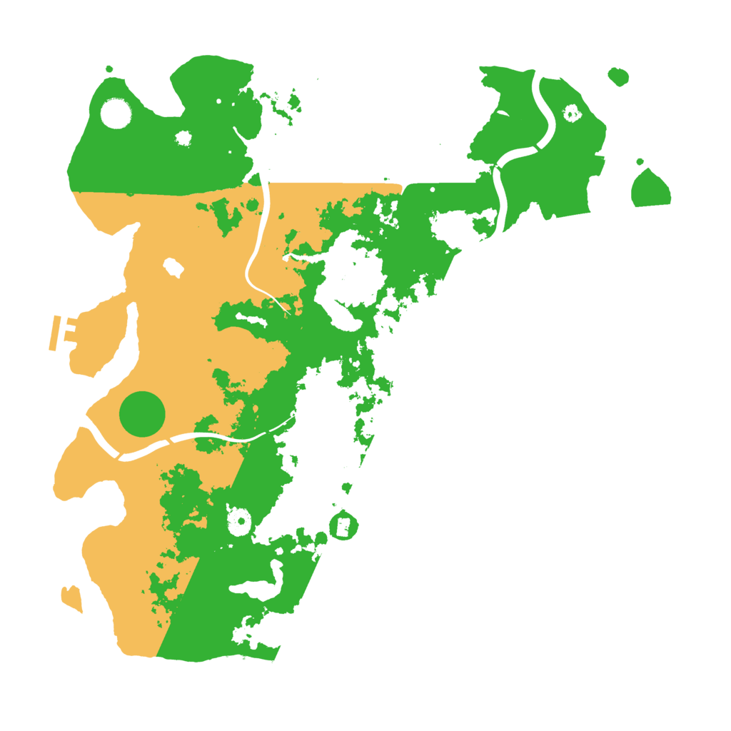Biome Rust Map: Procedural Map, Size: 4200, Seed: 1894106794