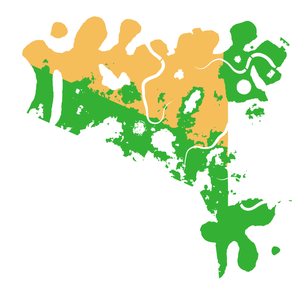 Biome Rust Map: Procedural Map, Size: 4000, Seed: 196318713