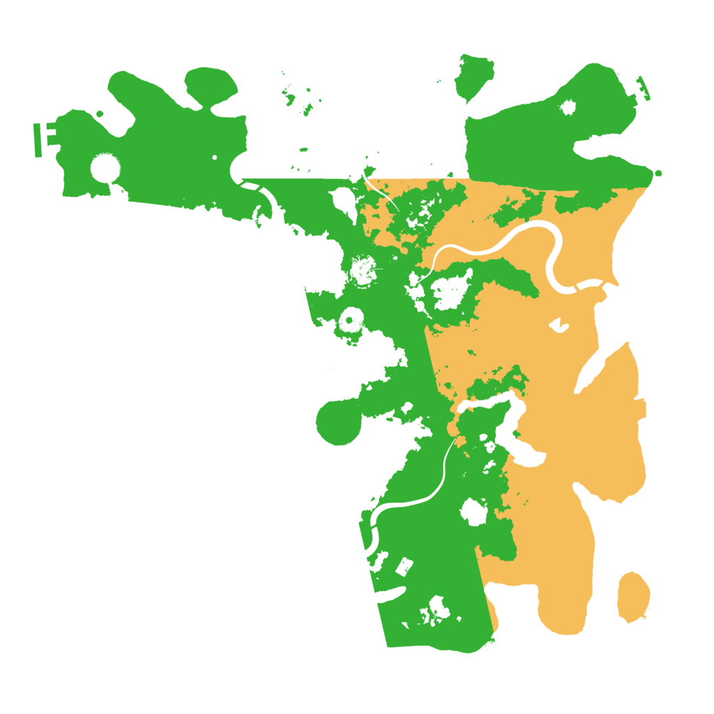 Biome Rust Map: Procedural Map, Size: 4250, Seed: 998252264