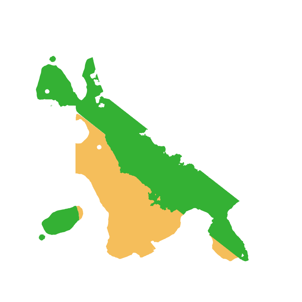 Biome Rust Map: Procedural Map, Size: 2000, Seed: 1739528287