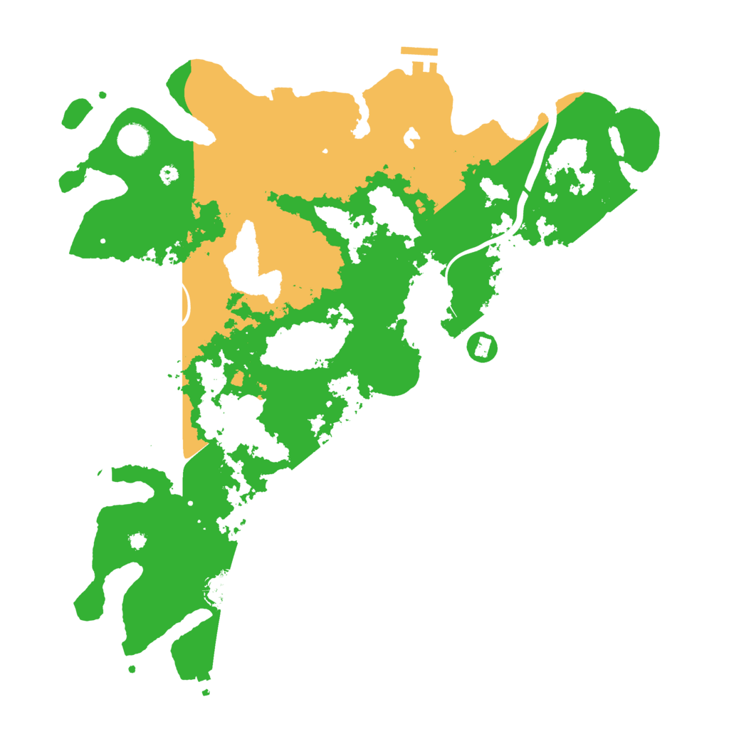 Biome Rust Map: Procedural Map, Size: 4000, Seed: 1743172379