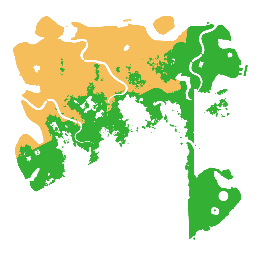 Biome Rust Map: Procedural Map, Size: 4750, Seed: 1314896716